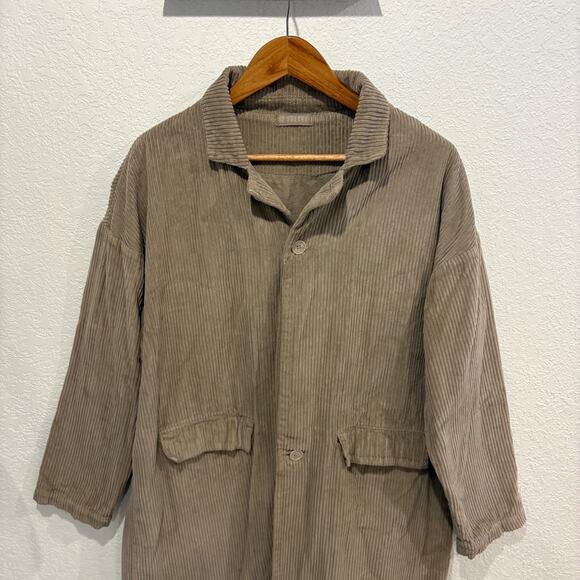 CP Shades Morgan Corduroy Coat Elephant Women's Small Jacket Cotton - Picture 3 of 7